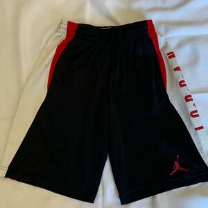 Jordan boys black shorts